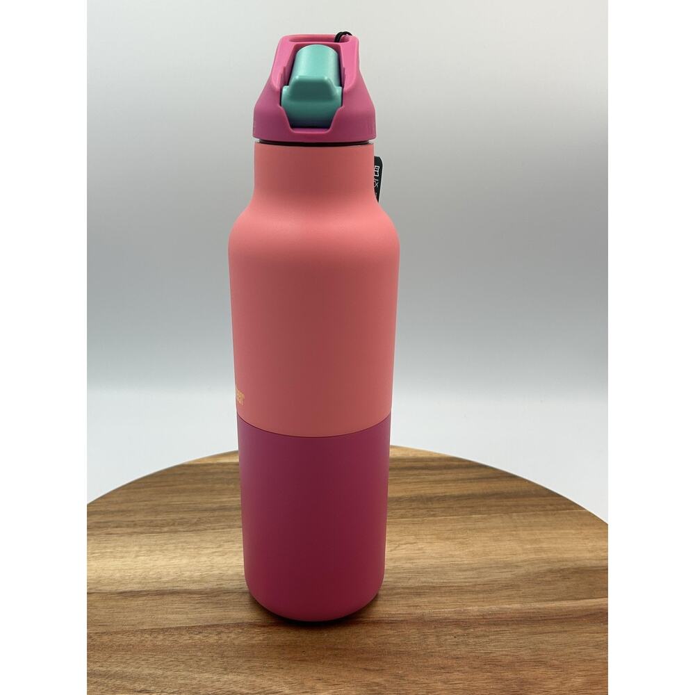 Klean Kanteen Rise Classic Water Bottle 16oz Ltd Edition Kaleidoscope Pink Straw - Picture 2 of 10
